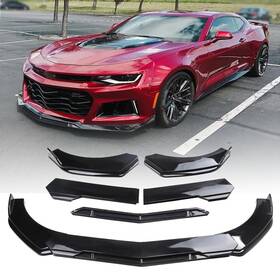 Qp-ad-1 Deermoto Universal Front Lip For Car 4 Pcs Kit Bumper Spoiler Adjustable Dif