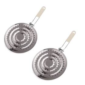 Dele 712449845146 2 Pack Double Thickening Heat Diffuser Reducer Flame Guard Simmer Plate Stai