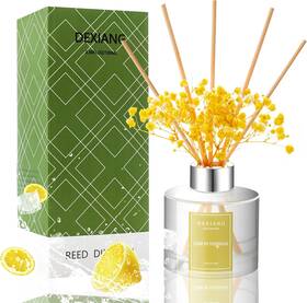 Dx005 Dexiang Lemon Verbena Reed Diffuser Set - 3.38 Fl Oz 3.38oz/1pcs