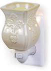 Dh-x610 Dawhud Direct Fragrance Wax Melt Warmers Antique White 647603909400