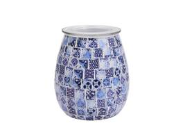 Hlkj0023 Dicimi Mosaic Glass Wax Warmer - Electric Melt With Night Light E