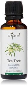 Difeel Essential Oils 100% Pure Tea Tree Oil 1 Oz