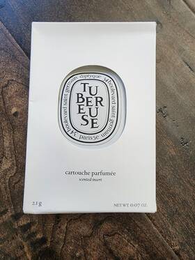 Diptyque 700431419118 Scented Insert For Car Diffuser Home 0.07oz/2.1g Tubereuse