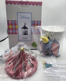 1100-75396 Disney Scentsy Warmer Dumbo Elephant Big Top Full Size Wax