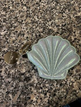 Disney 667659360529 Bath And Body Works Coin Purse Ariel New With Tags Hard To Find