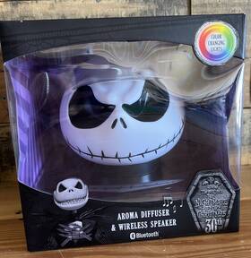Disney 680079011277 Nightmare Before Christmas Color Changing Aroma Diffuser Bluetooth New