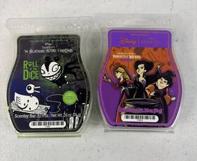 71990-77613 Disney Scentsy Hocus Pocus Sanderson Sisters Nightmare Before Christmas Lot Of 2