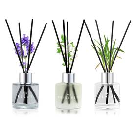 Diufjag 701347317843 3 Pack Fragrance Reed Diffuser 50ml Lavender Jasmine Lemongrass Aromatherapy
