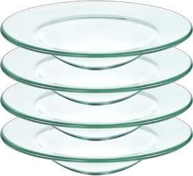 Dorephine 705353632600 Replacement Glass Dish For Oil Burner And Wax Melt Round Tray