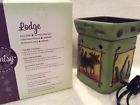 Dsw-lodg Scentsy Lodge Wax Warmer Theme Moose Fish Bear Outdoor Scenes