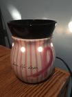 Dsw-plym Scentsy Full Size Warmer Rare Love Life Hope Breast Cancer