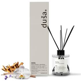 Dusa 658325428506 Du A Santal-scented Reed Diffuser And Sticks - Elevate Space With 5 Fl Oz Of Prem