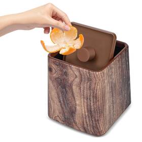 Tys-a-003 Easelinx Mini Trash Can With Rotating Lid Desk For Kitchen Bedroom O