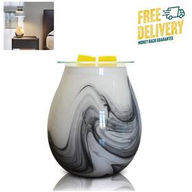 Electric Wax Warmer 663250588669 Glass Melt Aroma Night Light Decorative Home Office Gift