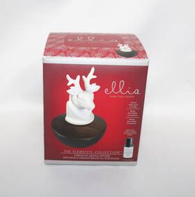 Ellia 031262091291 By Homedics Porcelain Essential Oil Aroma Diffuser Deer With New