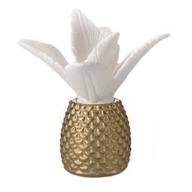 Arm-p155-gd-eo14 Ellia Palm Queen Porcelain Aroma Cordless Pineapple Essential Oil Diffuser