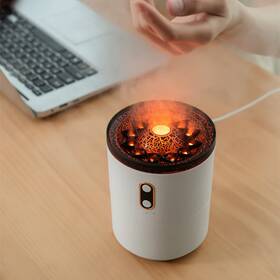 Eruule 313056212243 Portable Usb Aroma Diffuser With Night Light And Humidifier Function