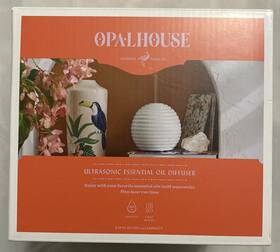 Essential 00350 Ultrasonic Oil Diffuser Opal House-inspired Objects 100ml Capacity New