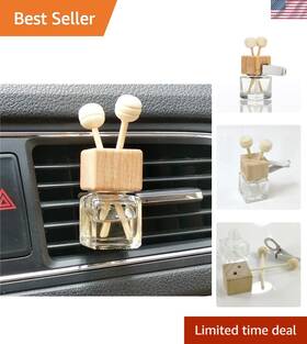 Essential Oil Diffuser 736530819200 4 Pcs Auto Aromatherapy Bottles - Long-lasting Scents For Your Car