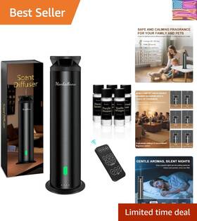 Essential Oil Diffuser 748327247349 Waterless Scent Starter Kit 1000 Sq Ft Coverage Suitable For Home