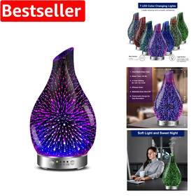 Essential Oil Diffuser 787803123302 Compact 3d Ultrasonic With Timer Setting - Ideal For Home And Office