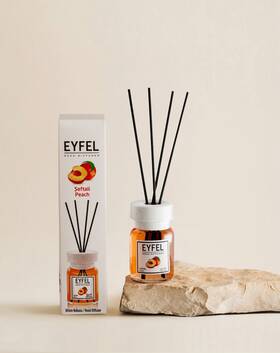 Eyfel 681301012064 Reed Diffuser Peach Scent 4.00fl.oz
