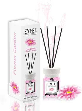 Rak-1024 Eyfel Eau De Parfum Reed Diffusers For Home Flower Garden Diffuser Set 4.05 May Lily