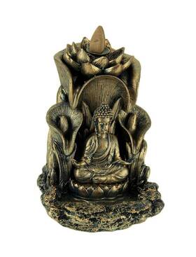 Fantasy Gifts 810171025104 Buddha Back Flow Incense Backflow Burner 5 1/2 X Inches Multicolor