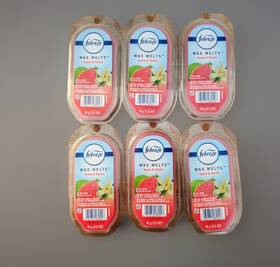 Febreze 030772089446 6 Guava And Vanilla Scented Wax Melts Per Pack 36 Total