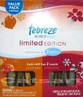Febreze 2 Pack Noticeables Scented Oil Refills Caramel Apple Cranberry Frost 037000249429