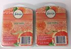 Febreze 2 Pack Of Wax Melts Grapefruit Fizz Air Freshener 12 Tarts Total 037000896050