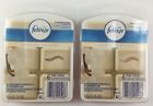 Febreze 2 Wax Melts Vanilla Cream Eliminates Odors 6 Per Pack 037000945086