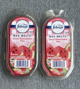 20163401 Febreze New 2-packs Sweet Watermelon Vine Limited Edition Wax Melts. 12 Melts