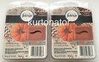 Febreze Wax Melts Pumpkin Bliss 6ct Pack Lot Of 2 New 12 Cubes Total 037000932987