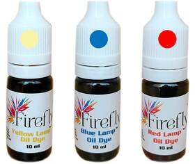Firefly 859064003713 Colored Lamp Oil And Candle Dye 3-pack - Create Yellow Green Red Blue