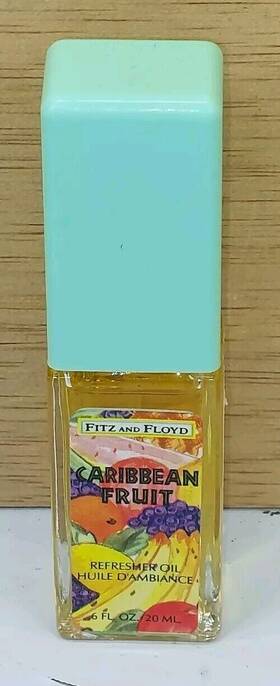 Fitz & Floyd 038596034574 Vintage And Caribbean Fruit Potpourri Air Freshener Oil 0.6 90% Full
