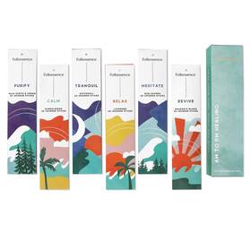 Feis-ampm-p6 Folkulture Incense Sticks 120 Set Of 6 Premium For Calm Aromatherapy