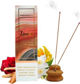 Fragnence 445000751713 Symphony Of Scents Incense Sticks Variety Pack 8 Charcoal Free Fragrances