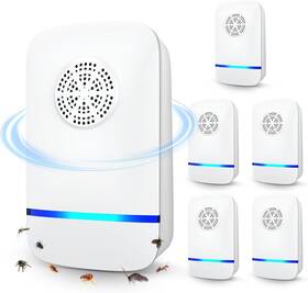 Ftotl 739087832692 2025 Upgraded Ultrasonic And Insect Indoor Repeller 6 Pack Electronic Pest