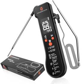 Ghfsusja001 G.a Homefavor 3-in-1 Digital Meat Thermometer For Kitchen Cooking - Wired Pro