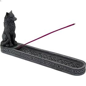Gargoyle Incense Burner 726549097928 Elegant 10-inch Werewolf Resin - Unique Home Decor
