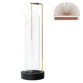 Gar001 Garmoly Incense Holder For Sticks Anti-ash Flying Burner With 30 Sti