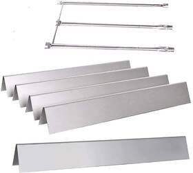 Gassaf 778601399648 22.5 Inch Flavorizer Bars And 28 1/8 Burner Tube Set Replace For