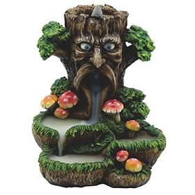 51166 George S Chen Corp Forest Genie Back Flow Incense Burner 6 Inch New