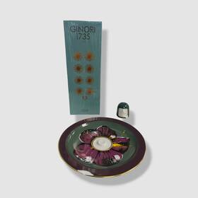 1735 Ginori 026672900716 Purple Lcdc Il Frate Hill Incense Burner