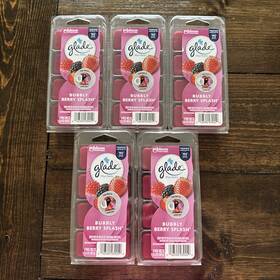 Glade 046500039249 5 Pack Wax Melts Bubbly Berry Splash 8 Per - 3.1oz Each