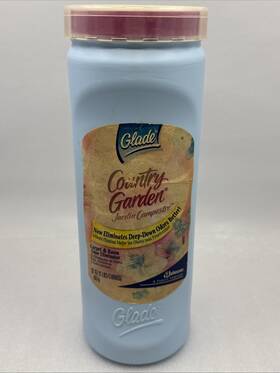 Glade 046500154782 Carpet And Room Country Garden Odor Eliminator 32oz Sealed 2006