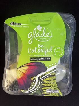 Glade 046500761959 1 Pack X 2 Be Colorful Plugins Spring Collection Discontinued Rare Scent
