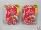 Glade 2x Plug Ins Scented Oil Poppy Groove Refills Warmers Currant 046500762048