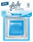 Glade 6 Glass Decor Scents Refills Clean Linen New Factory Sealed 046500883514
